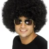 Afro Paryk i Sort