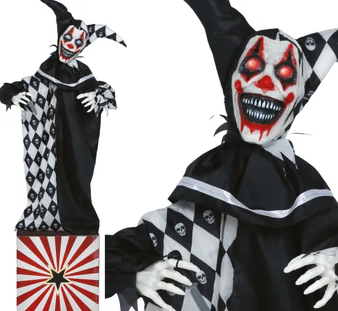 Animatronisk Klovn i Æske