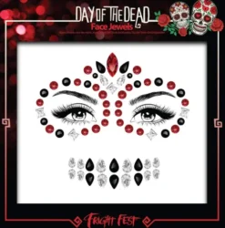 Ansigts dekoration - Day of the Dead