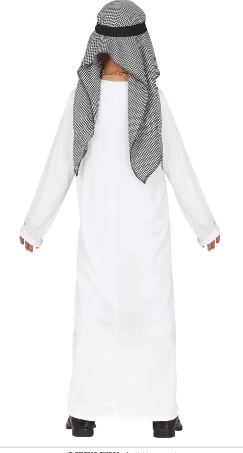 Araber Sheik barn HVID
