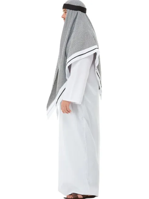 Araber Sheik i hvid LUX