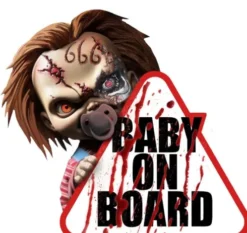 Baby on Board sticker - Halloween