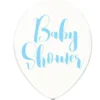 Babyshower Ballon transparent BLÅ