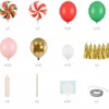 Ballonbue sæt i julefarver