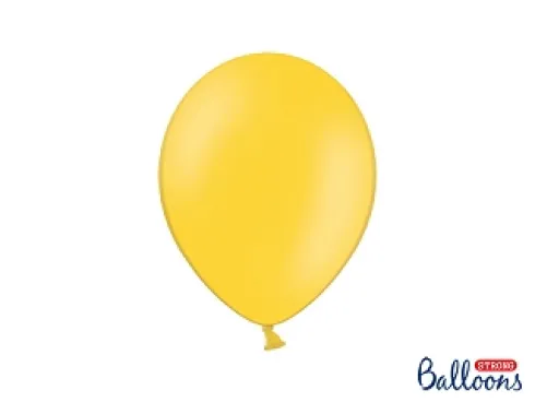 Ballon ø 27 cm, 10 stk. Gul