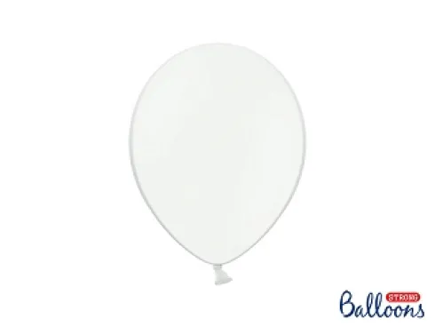 Ballon ø 27 cm, 10 stk. Hvid