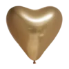 Ballon Hjerte Mirror Guld