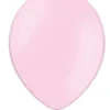 Ballon i 12,7cm i lyserød - 100stk