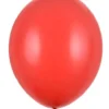 Ballon i 12,7cm i rød - 100stk