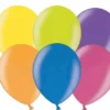 Ballon metallic MULTI farve ø23 100 stk