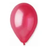 Ballon Metallic Rød, 10 stk.