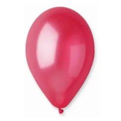 Ballon Metallic Rød, 10 stk.