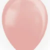 Ballon perlemor rosegold 10 stk