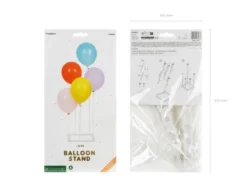 Ballonstander på firkantet fod