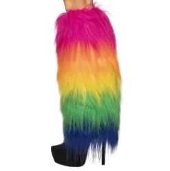 Benvarmere i rainbow plys
