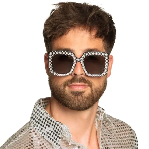 Bling Bling Briller - Sort