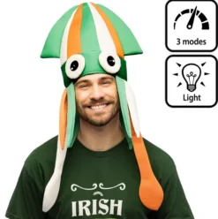 Blækspruttehat med LED - Paddy
