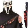 Blodig kniv til halloween - 37cm