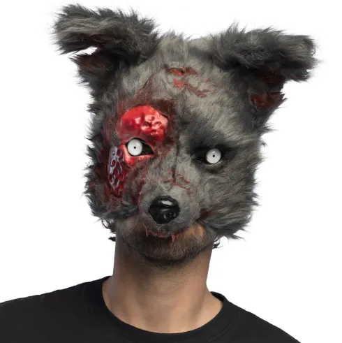 Blodig Varulv Plush maske