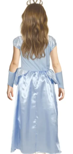 Blå Prinsesse kostume