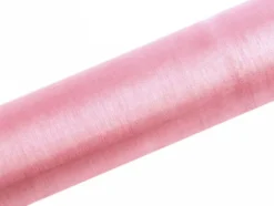 Bordløber, Organza 0,36 x 9 meter LYSERØD