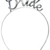 Bride hårbøjle - Sølv