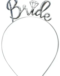 Bride hårbøjle - Sølv