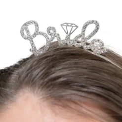 `Bride` Tiara sølv