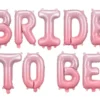 Bride to Be folieballon Pink