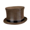 Brun ruskinds tophat