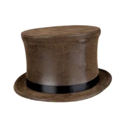Brun ruskinds tophat
