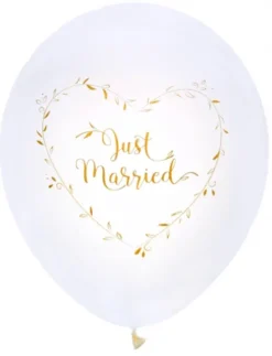 Bryllups balloner - Just married