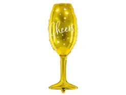 Champagneglas Folieballon