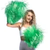 Cheerleader pompom XL 1 stk i grøn