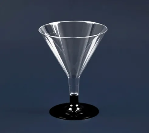 Cocktailglas 16cl. 12stk. på sort fod