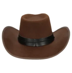 Cowboy hat Wyatt brun