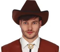 Cowboy slips med tyr