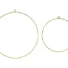 Dekorations ringe Guld