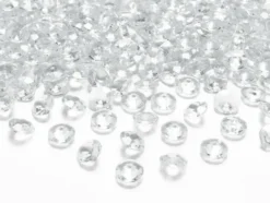 Diamant konfetti 12 mm Klar