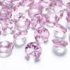 Diamant konfetti 20mm lyserød