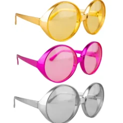 Disco brille i sølv