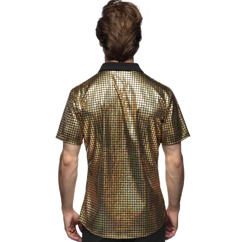 Disco Skjorte - Diamond Gold