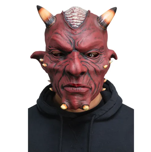 Djævle maske i Latex