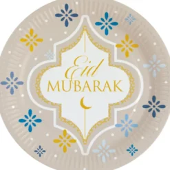 Eid Mubarak tallerken