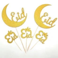 Eid Picks i guldglitter