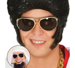 Elvis brille i guld