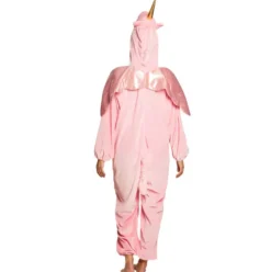 Enhjørning kostume pink voksen