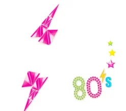 80er Ansigtssten