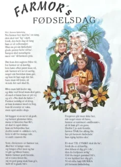 Farmor´s fødselsdag - sang