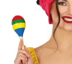 Farverig maracas